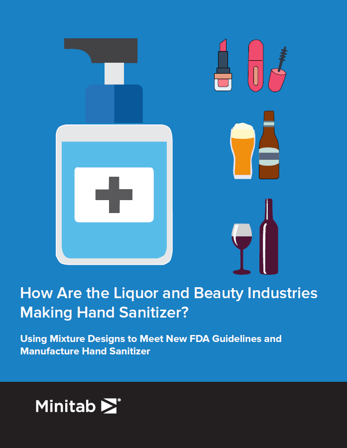 How Are the Liquor and Beauty Industries Making Hand Sanitizer? Using Mixture Designs to Meet New FDA Guidelines and Manufacture Hand Sanitizer 