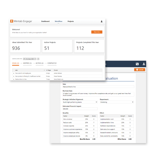 아이디어 집중 및 수렴